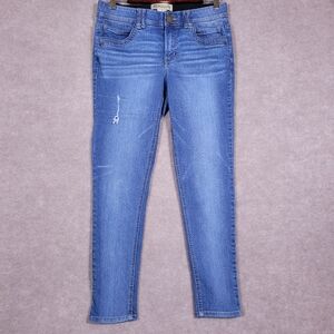 DEMOCRACY Jeans Womens 6 Skinny Stretch Waist Blue Designer Denim Casual